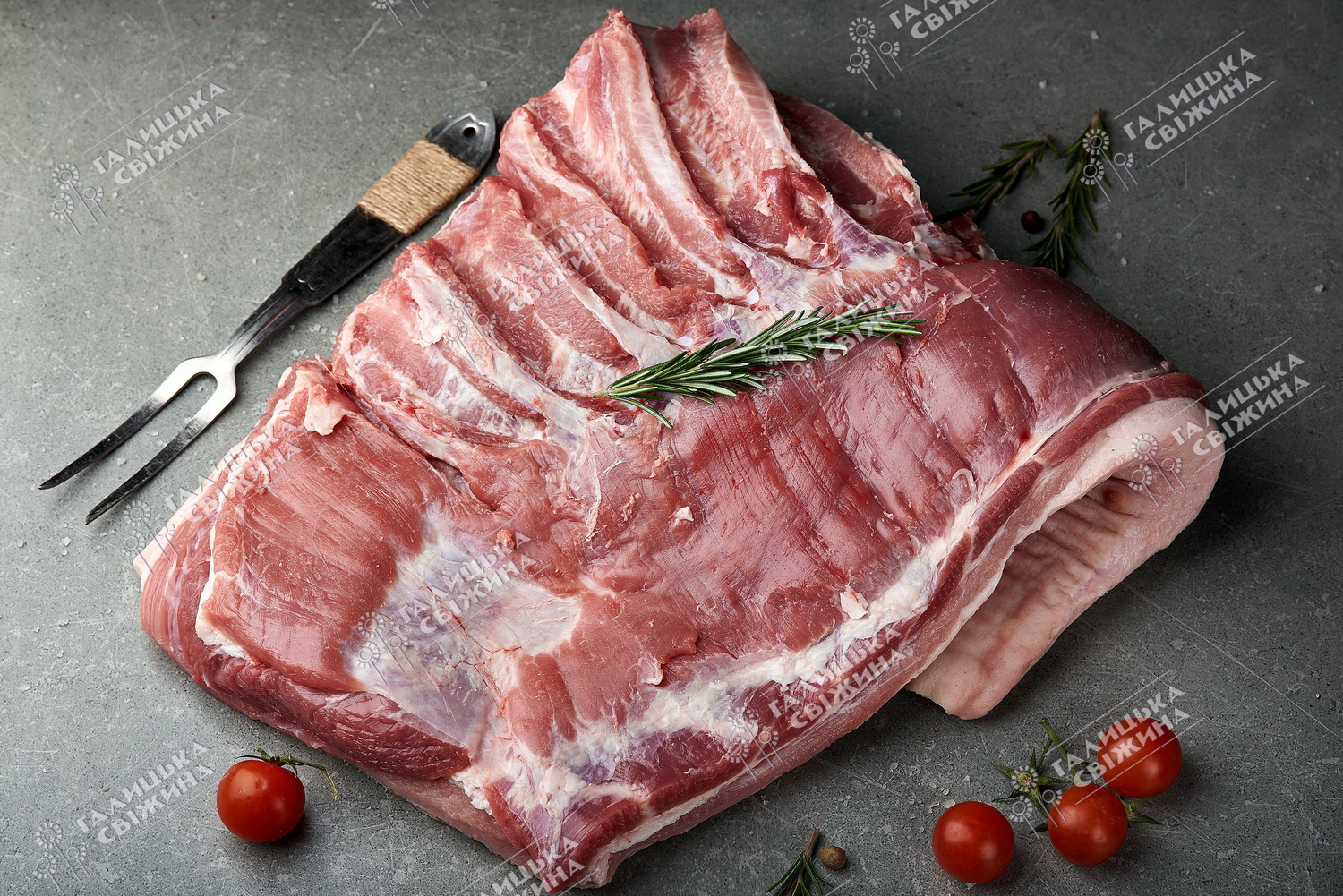 Шпондер свинячий плахта