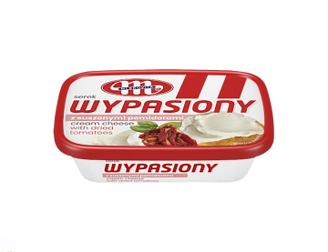 Сир кремовий Випасьоне з сушеними помідорами 125г ТМ Млековіта (12)