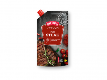 Кетчуп “Steak” ТМ “Щедро” 250 г