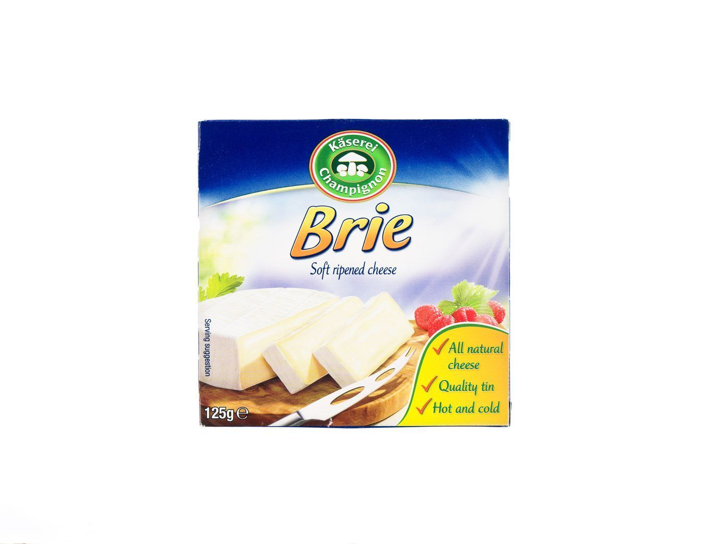 Export Brie cheese TM “Kazerei”, 125 g
