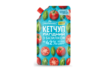 Ketchup “Mild with basil” TM “Pripravka”, 250 g