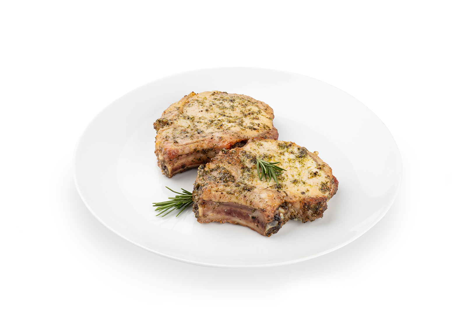 Стейк зі свинини на кістці в маринаді “Кроттенвіль”