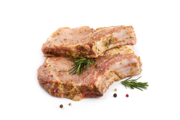 Стейк зі свинини на кістці в маринаді “Кроттенвіль”