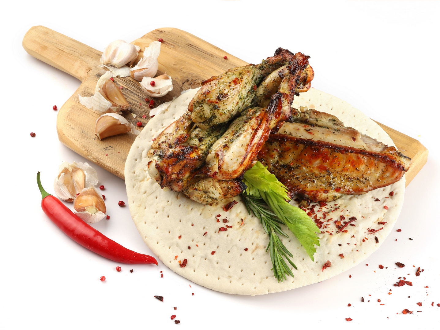 Крило індиче в маринаді «Кафе де Парі»