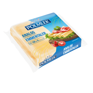 Сир тостовий “Emmentaler” ТМ “Polmlek”, 130 г