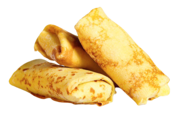 Млинець з куркою та сиром