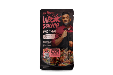 Соус WOK «Pad Thai» з тамариндом і імбиром, ТМ “Приправка”, 140 г