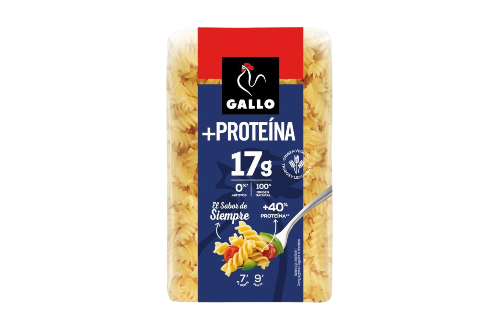 Макарони спіральки “Proteina Hélices” ТМ “Gallo”, 400 г