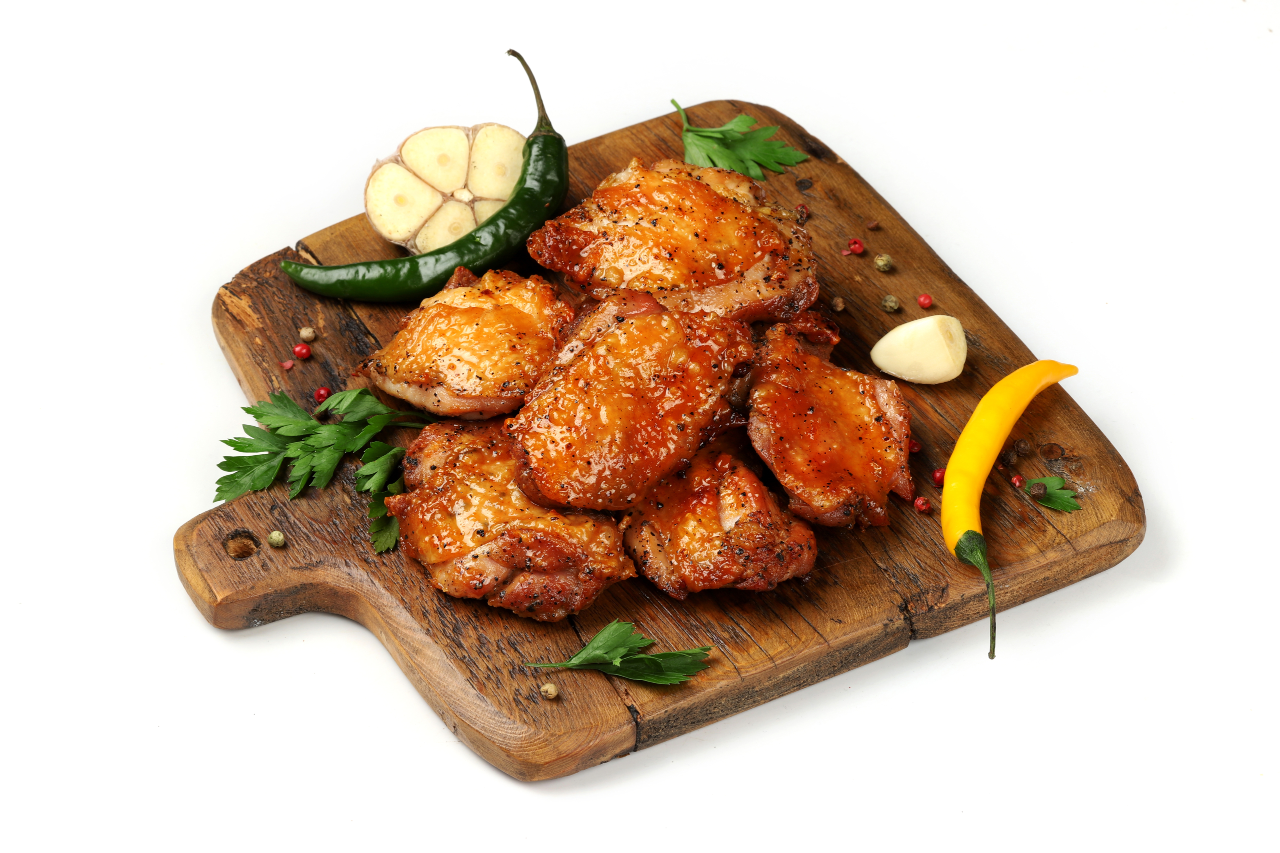 Шашлик з курячого стегна в трюфелі