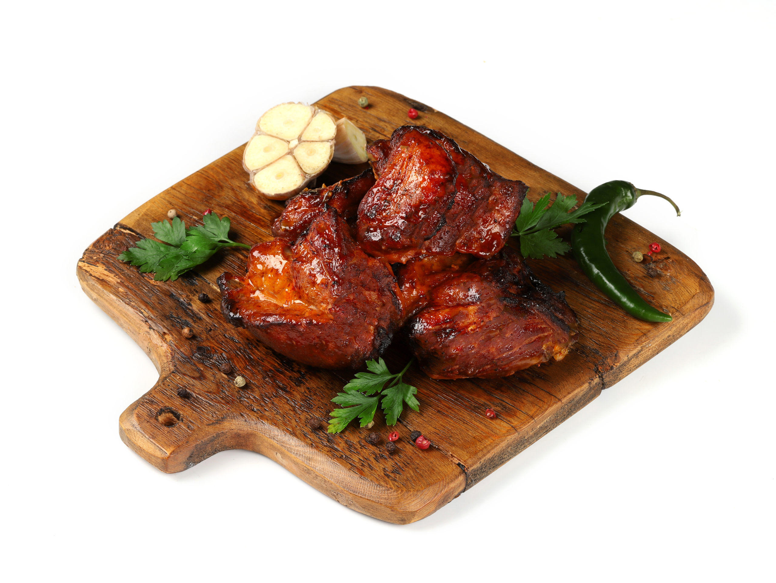 Шашлик зі свинячої шиї “BBQ мед”