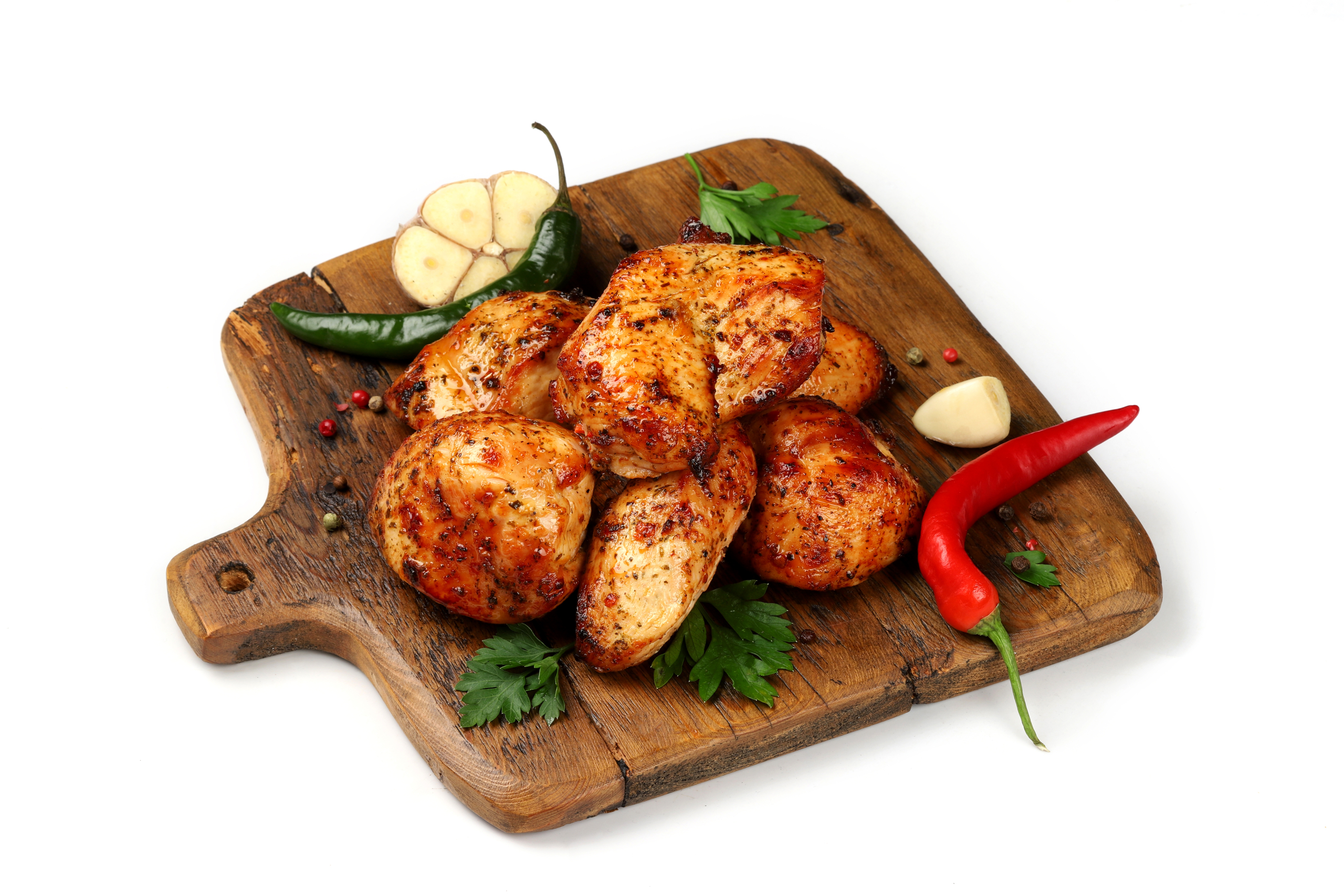 Шашлик з індички в брусничному маринаді