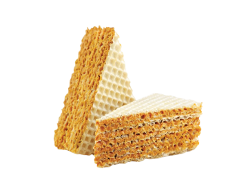 Вафлі зі згущеним молоком