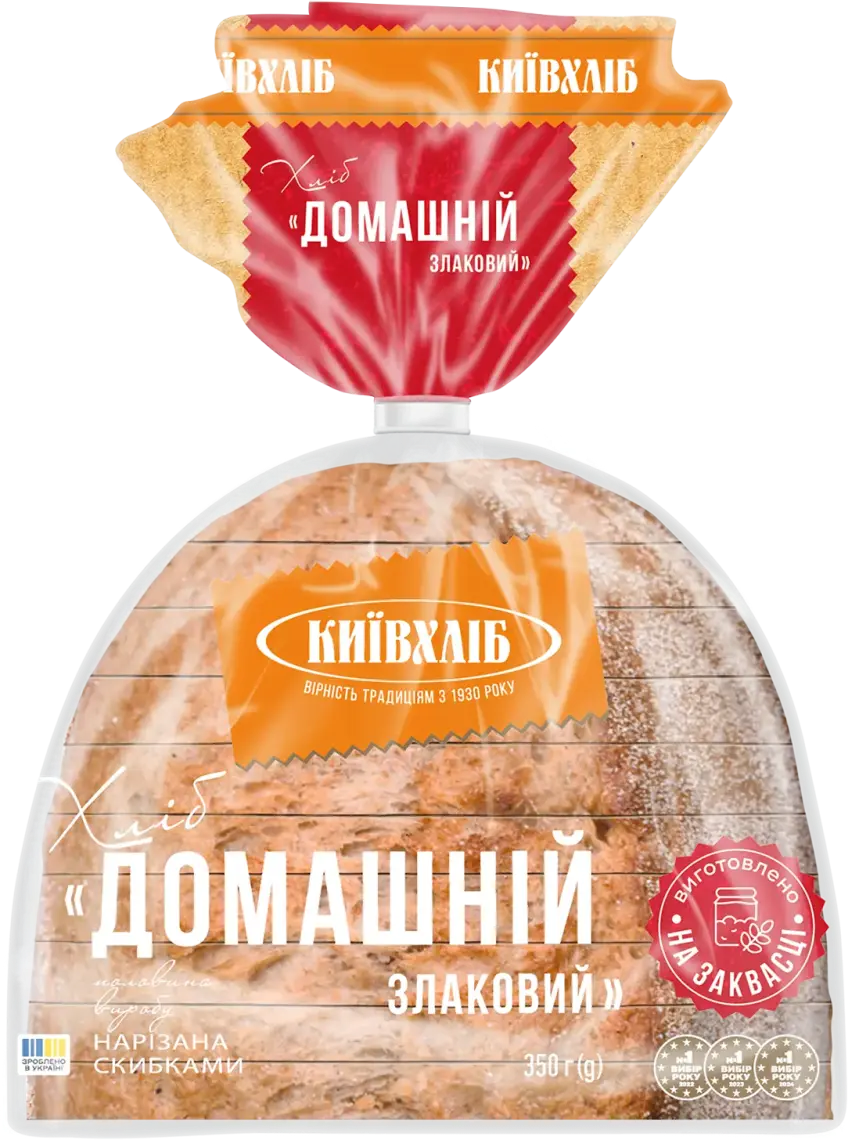 Хліб пшеничний “Домашній” ТМ “Київ Хліб”, 350 г