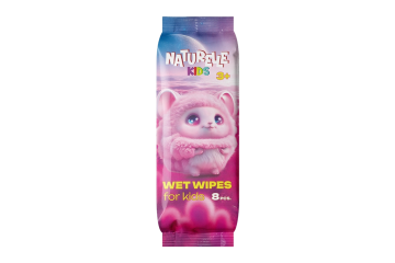Cерветки вологі дитячі Кідс ТМ “Naturelle”, 8 шт/уп