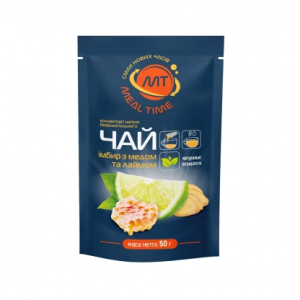 Чай “Імбир з медом та лаймом” ТМ “Meal Time”, 50 г