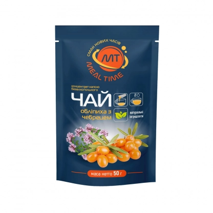 Чай “Обліпиха з чебрецем” ТМ “Meal Time”, 50 г