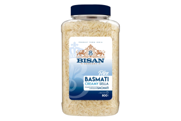 Рис Басматі “Creamy Sella” ТМ “Bisan”, 800 г