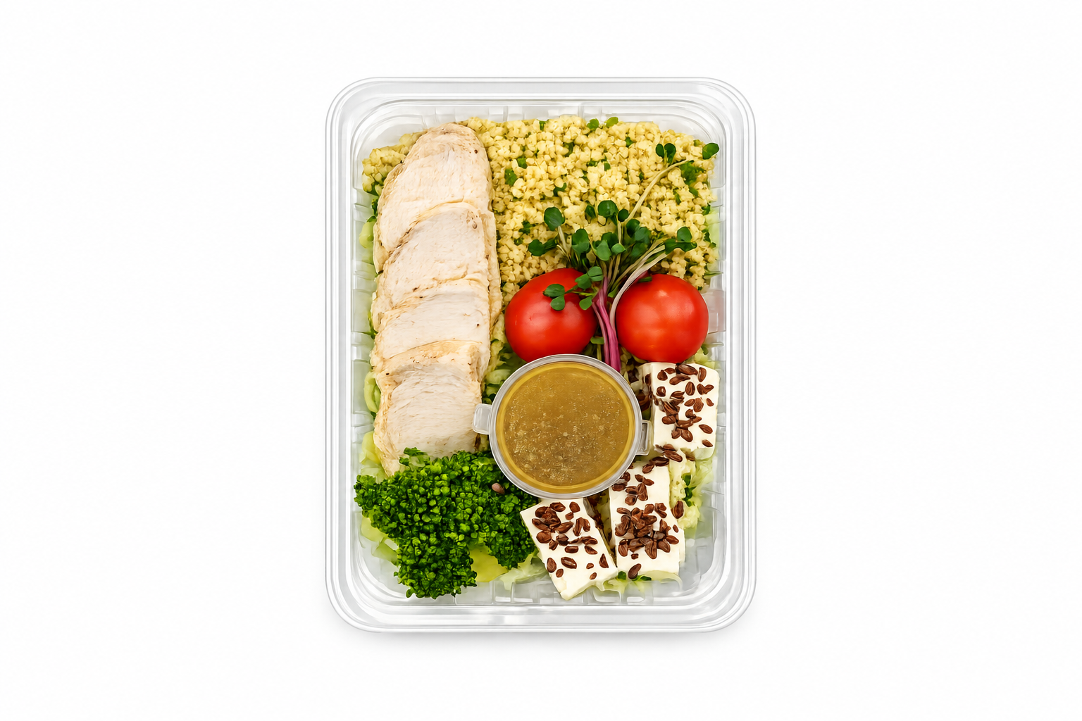 Боул з куркою та кус-кусом ТМ “Food Post x Галицька Свіжина”, 400 г
