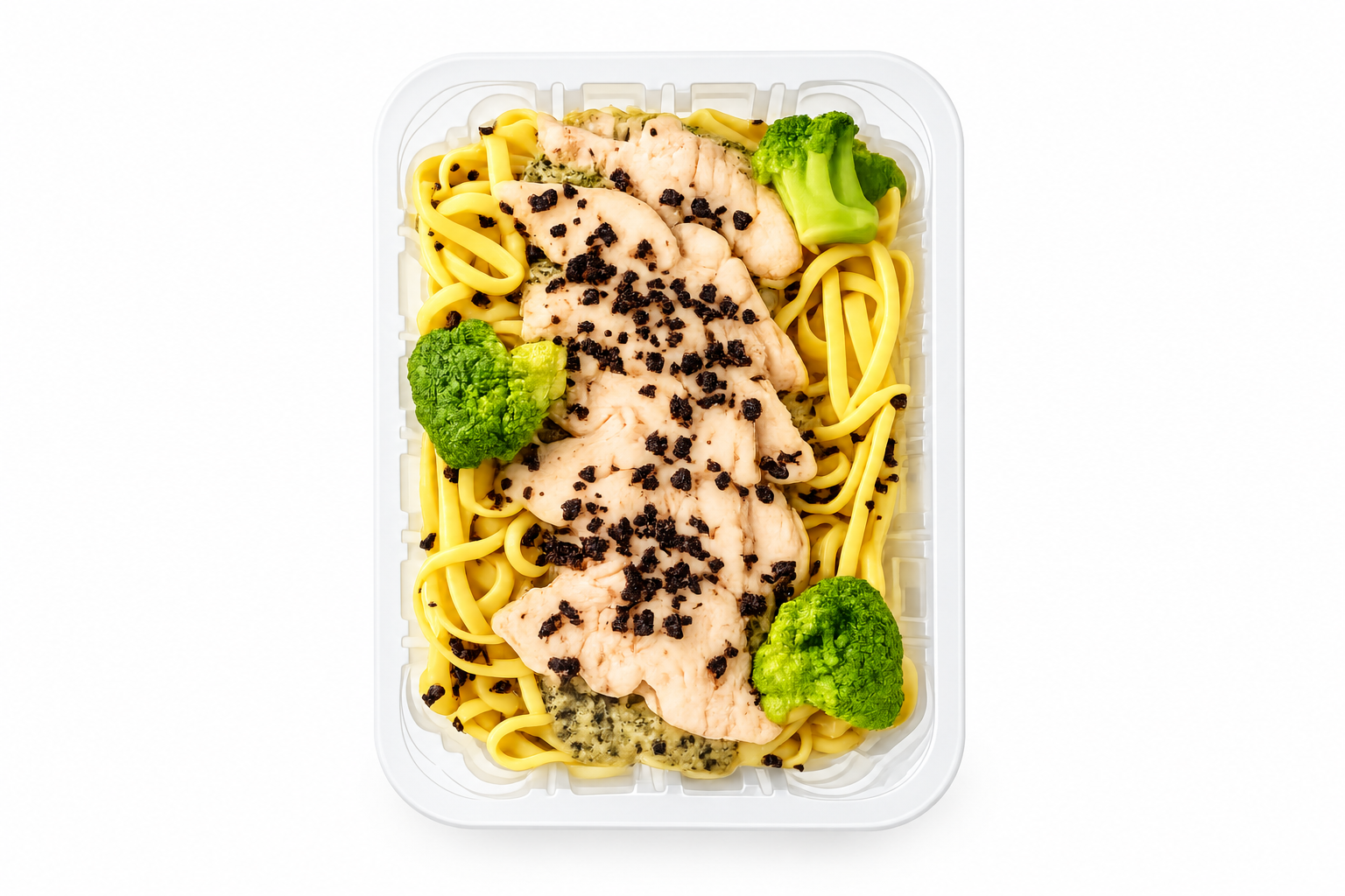 Паста з куркою та шпинатним соусом ТМ “Food Post x Галицька Свіжина”, 350 г